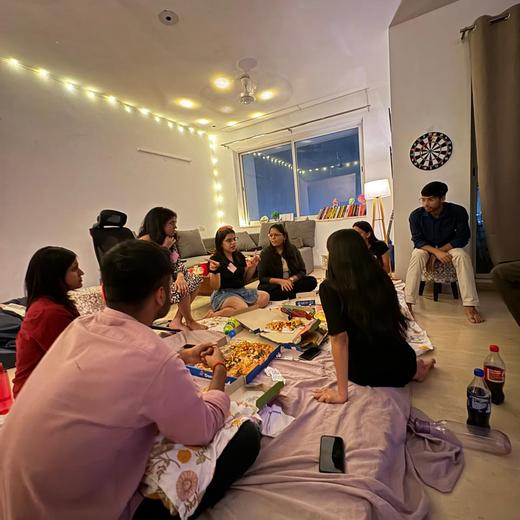 Guests at a Vibe Houze gathering